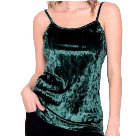 JOE FRESH - Velvet Camisole/ Tank Top - Picture 1 of 4